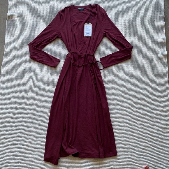 PrAna Fondation LS Wrap Dress - Picture 5 of 12